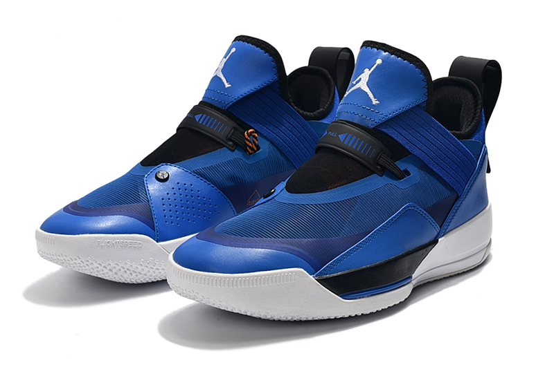 2020 Air Jordan 33 Blue Black White - Click Image to Close